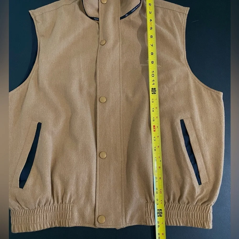 Pierre Balmain Paris Vintage Wool Nylon Reversible Vest